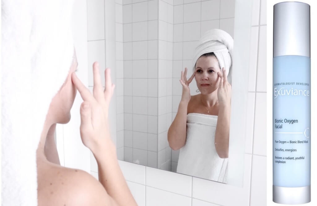 exuviance bionic oxygen facial